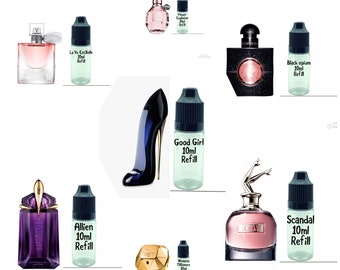 10ml Refill For Car Air Freshener Oil Diffuser Women’s Scents Buy 5 Get 2 Free Mix and Match