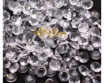 Transparent Clear Flatback Glass Non Hotfix Rhinestones 1440 pcs-10 Gross Choose From SS03 thru SS20 (1.4mm - 5.0mm)