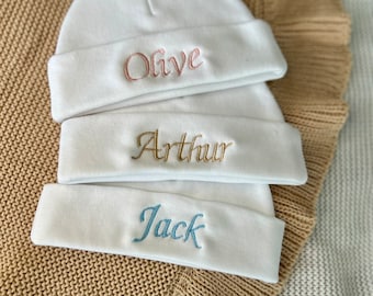 Personalised Cotton Baby Hat