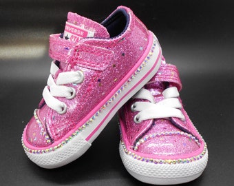 converse sparkly shoes