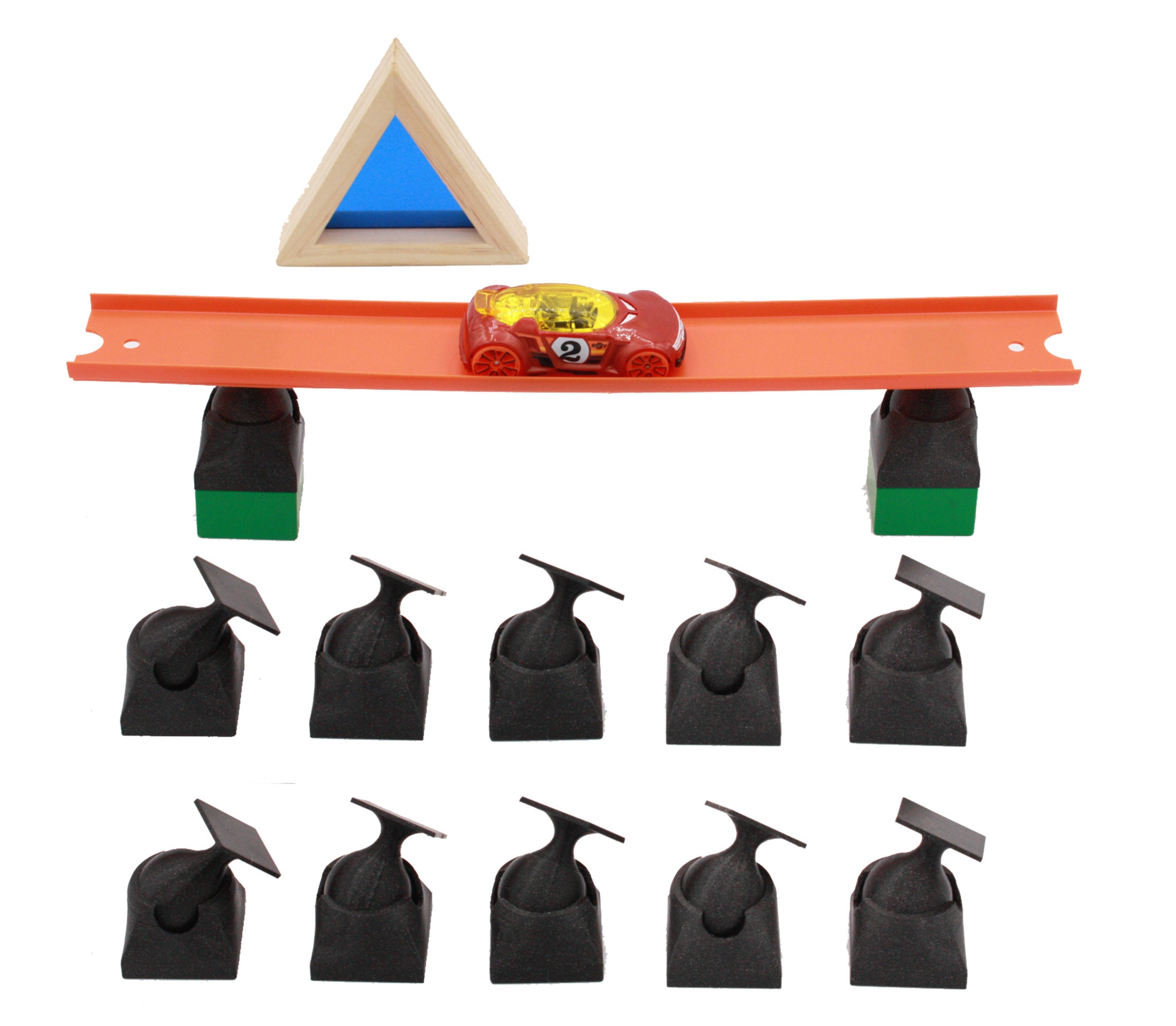 Connettore Clip Per Pista Hot Wheels - Ricambio Adattatore In Plastica - Print It UK