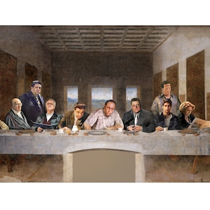 Soprano&#39;s Supper Print