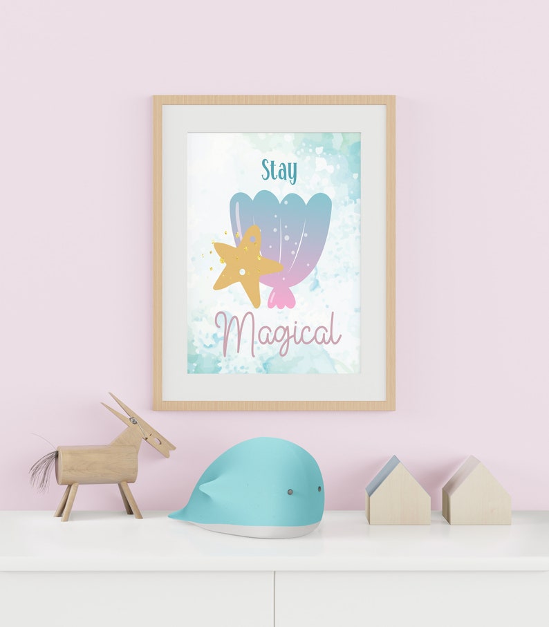 Under the Sea Nursery Decormermaid Decor for Girls Etsy