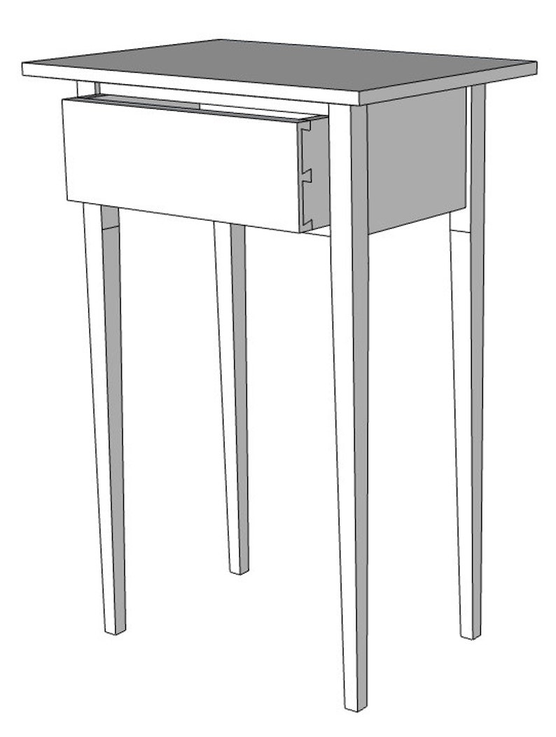 Shaker Style End Table PDF Plans: DIY Woodworking Project image 3