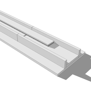 Guitar Fretboard Slotting Jig - PDF Plans | DIY Fret Slotting Jig Plans ...