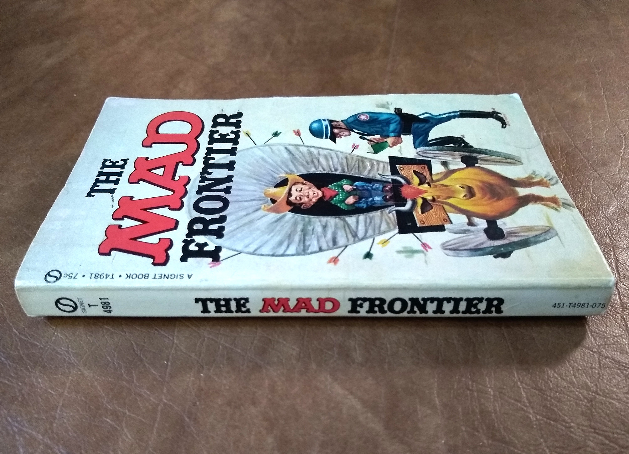 1962年製 ヴィンテージ THE MAD FRONTIER マッドマガジン 1962 the Mad Frontier Paperback in Great Condition, Mad Magazine
