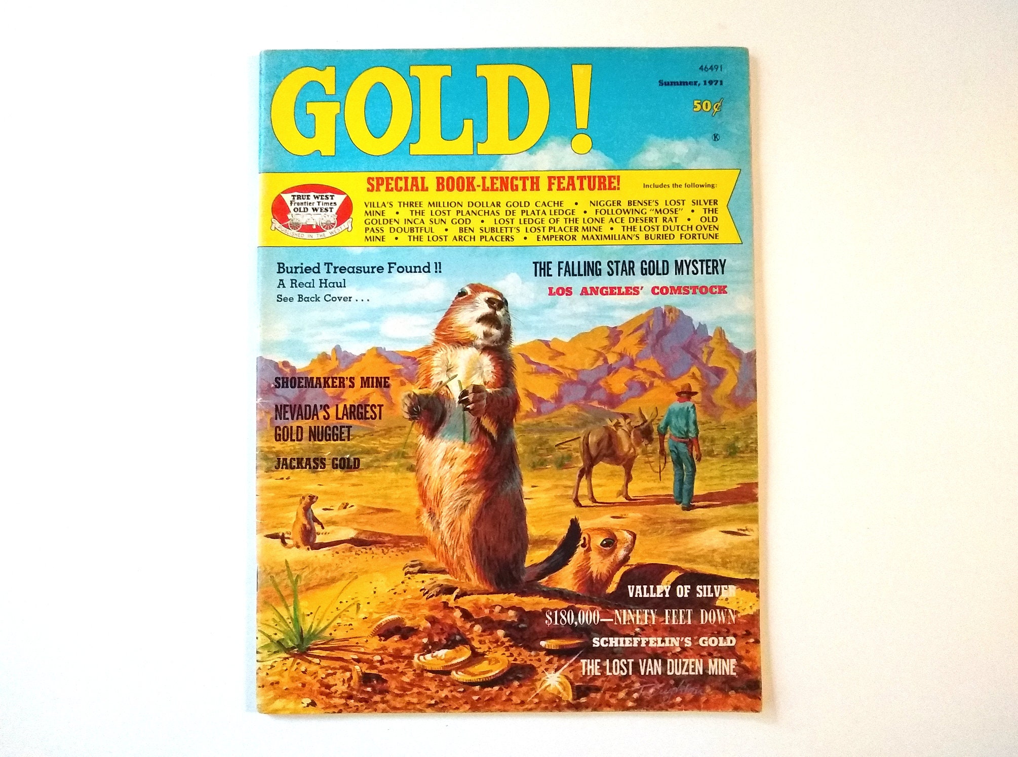 1971 Gold Magazine Special Booklength Feature, Published by Western