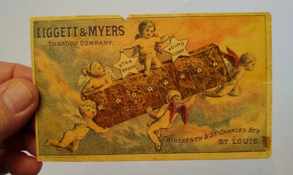 star tobacco history Very Rare Antique 1800s Liggett & Myers Tobacco Company Free Ten Cent Piece  for Star Brand Plug Tobacco Voucher