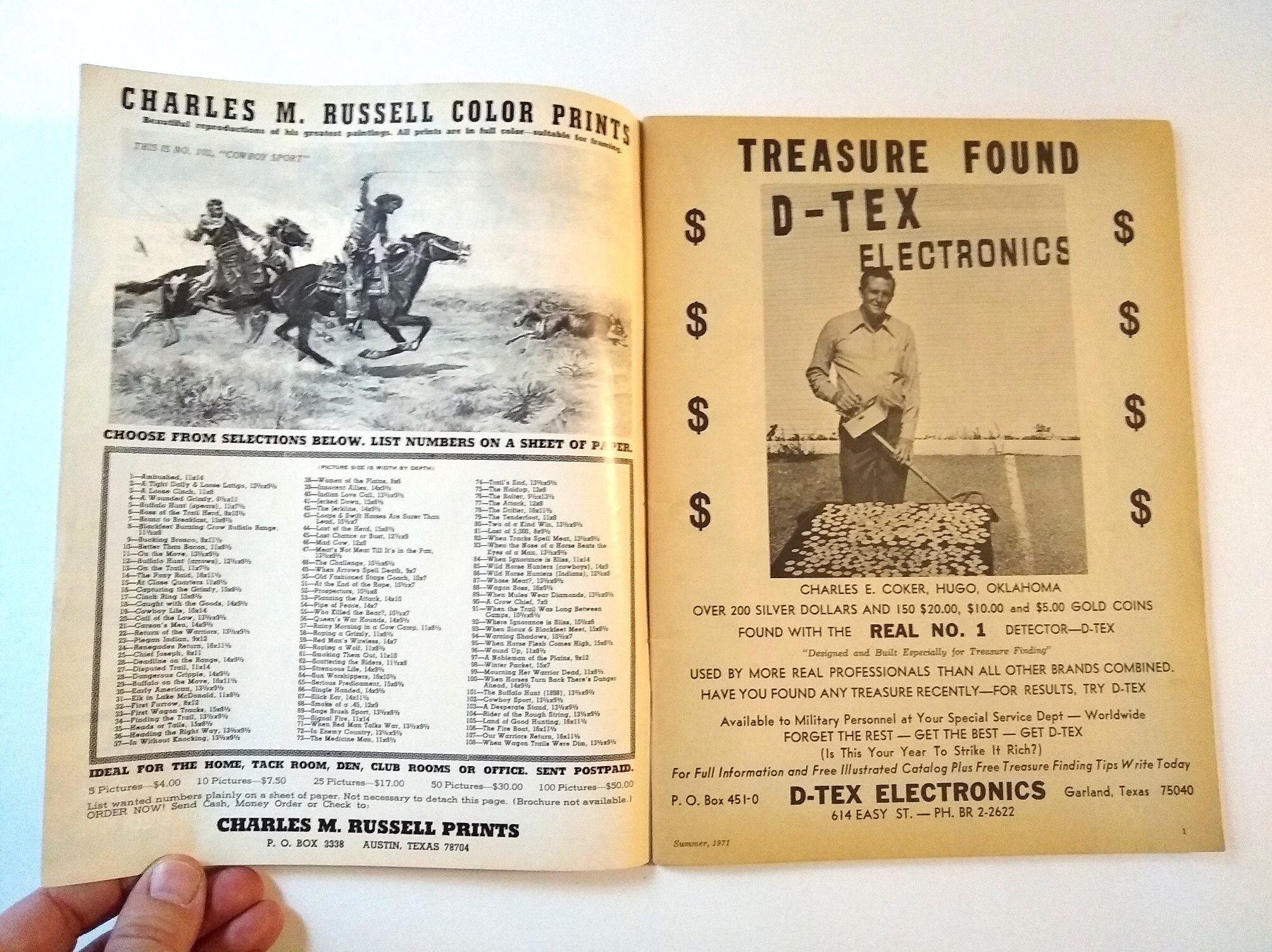 1971 Gold Magazine Special Booklength Feature Published by Etsy