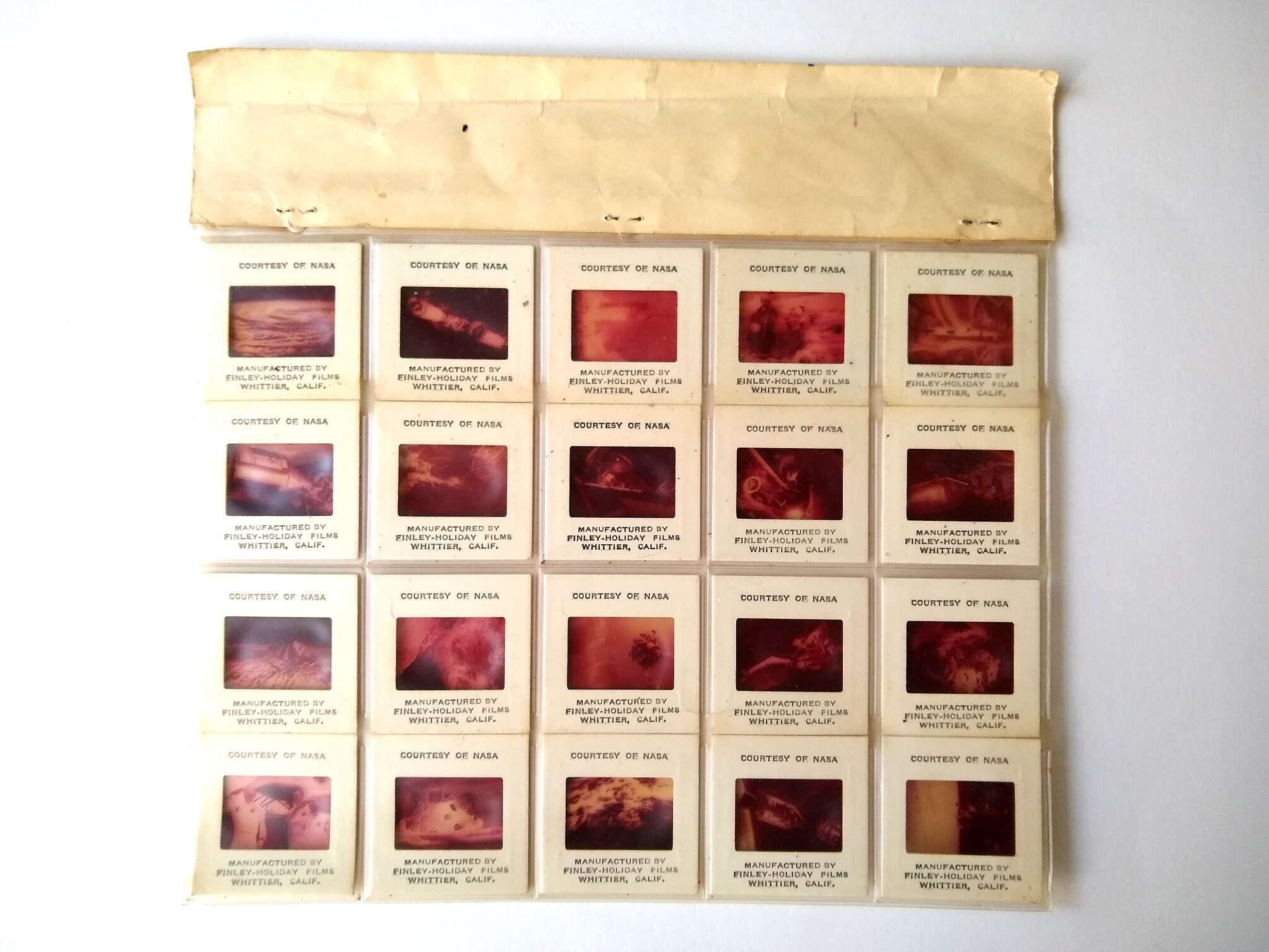 1969 Authentic Apollo 9 35mm Color Slides Set Moon Flight Series Mfg by ...