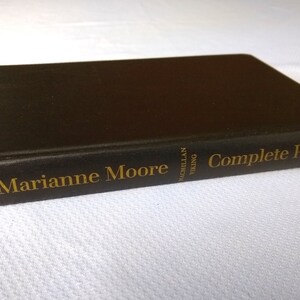 The Complete Poems by Marianne Moore 1967 Book Published by The Macmillan Company / Viking Press, Vintage Poems Book, Mid-Century Poetry