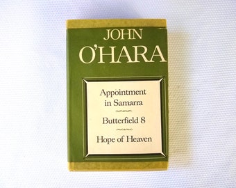 Vintage 1934 Appointment in Samarra, Butterfield 8, and Hope of Heaven Book by John O'Hara