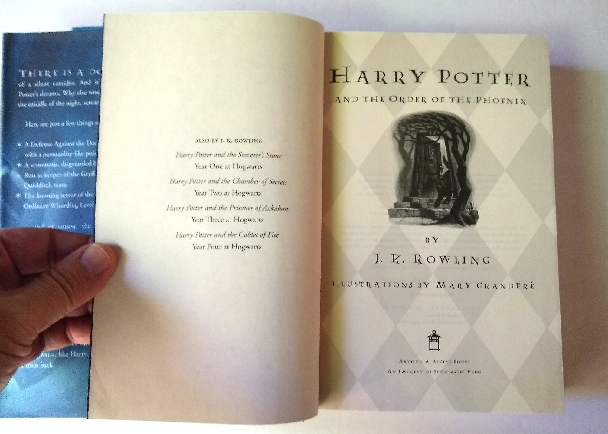 First American Edition and First Printing Harry Potter and the
