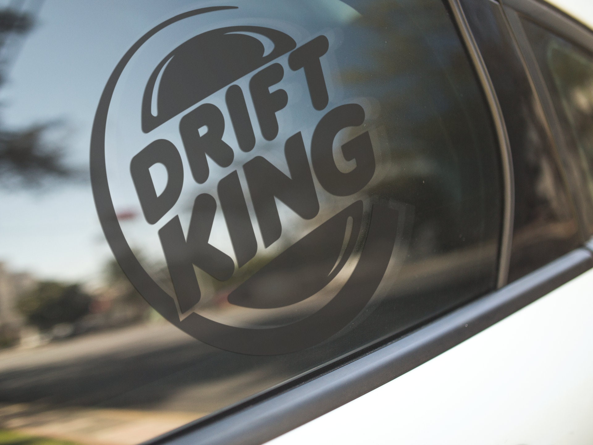 JDM Drift King Thug Life Car Fits Jeep Truck Yeti Window Phone Sticker  Decal