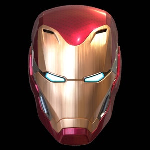 Ironman Mark 80 V3 Helmet 3D Printable Model with Interior Details