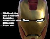 アイアンマン マーク 3 ヘルメット 3D プリント可能モデル (内部の詳細