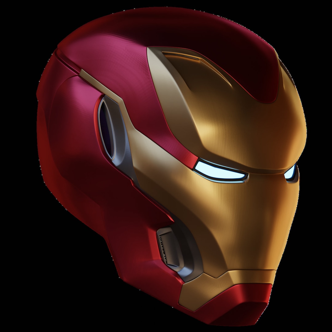 Casque Iron man MK45 imprimable en 3d avec détails intérieurs COMPLETS et  motorisation -  France