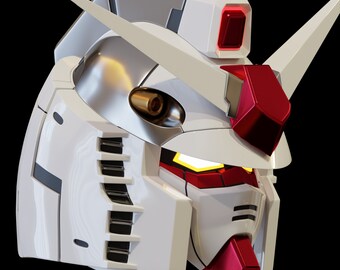 ガンダム RX-78-2 ヘルメット 3Dモデル - Etsy 日本