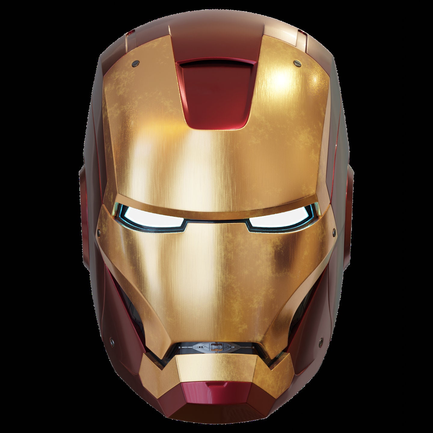 Ironman Mark 7 AND 8 Helmet 3D Printable Model With Interior