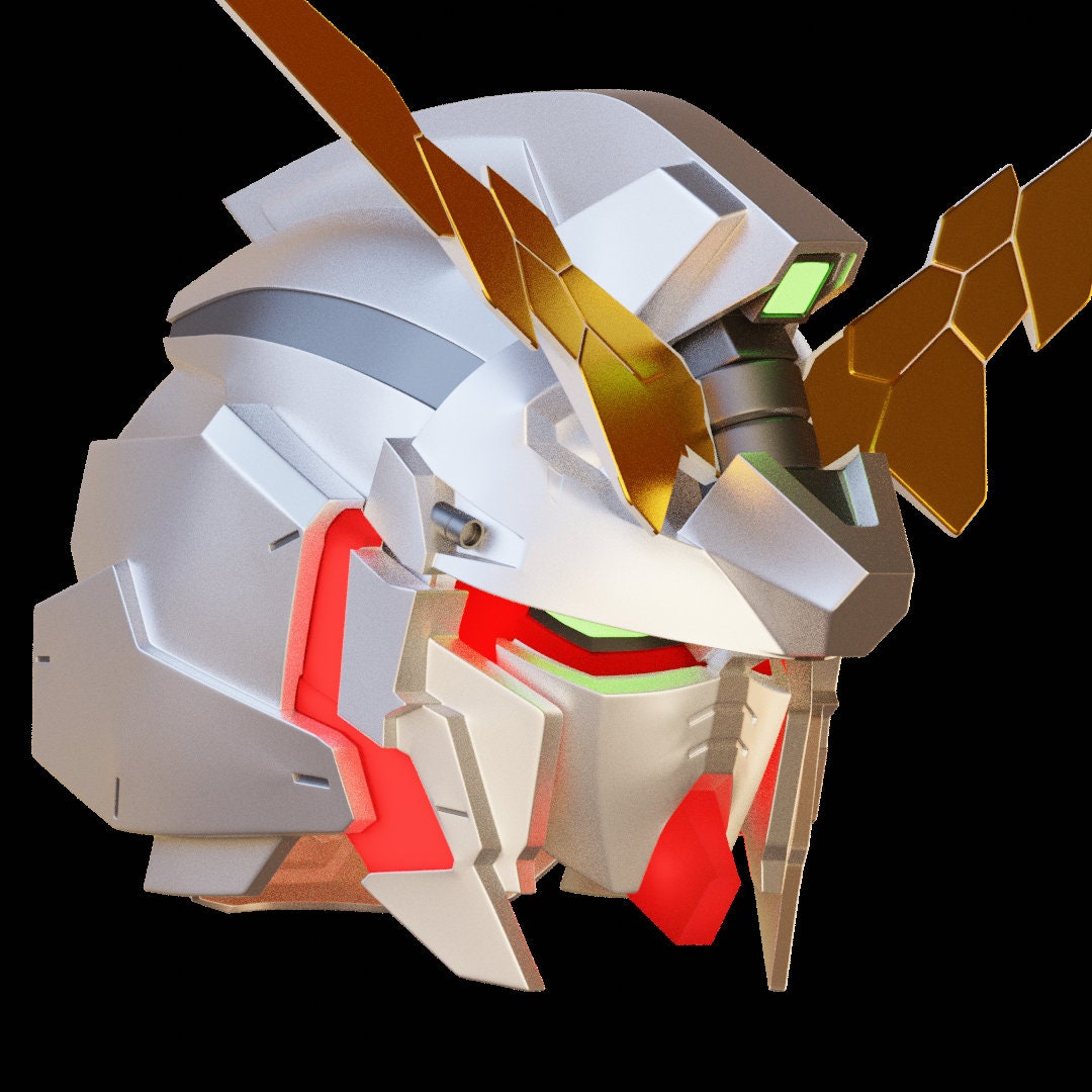 ガンダムRX-0 ユニコーンヘルメット 3Dモデル - Etsy 日本