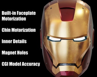 Ironman Mark 7 AND 8 Helmet 3D Printable Model With Interior Ironman Mark 7 AND 8 Helmet 3D Printable Model With Interior