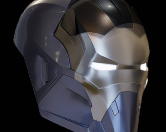 Ironman Mark 40 Shotgun Helmet 3D Print Model With Inner Ironman Mark 40 Shotgun Helmet 3D Print Model With Inner