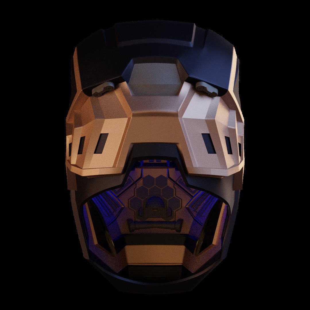 iron man bones helmet Ironman Mark 41 Bones Helmet 3D Print Model With Inner Details