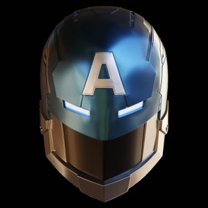 Ironman x Captain America Civil Warrior 2099 3D print model
