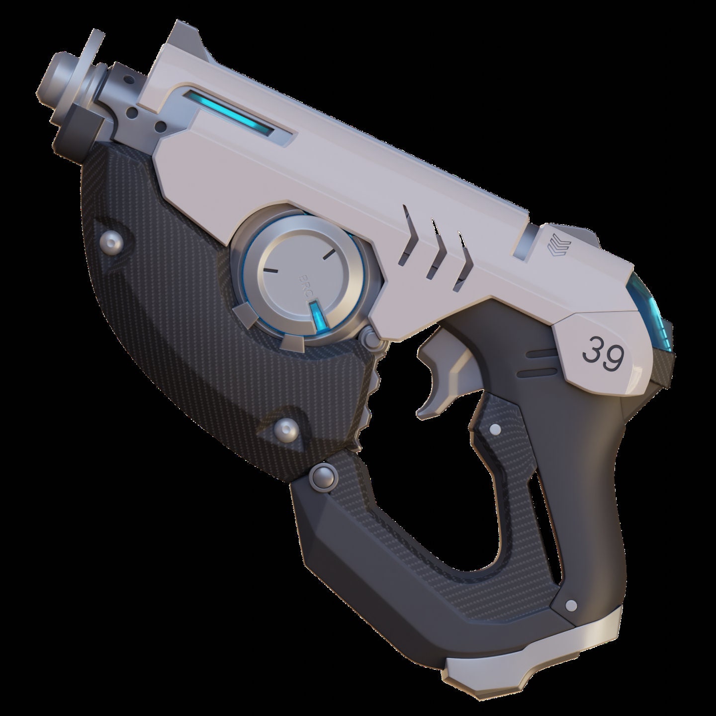 Overwatch 2 Tracer Pulse Pistol Prop 3D Model -  Portugal