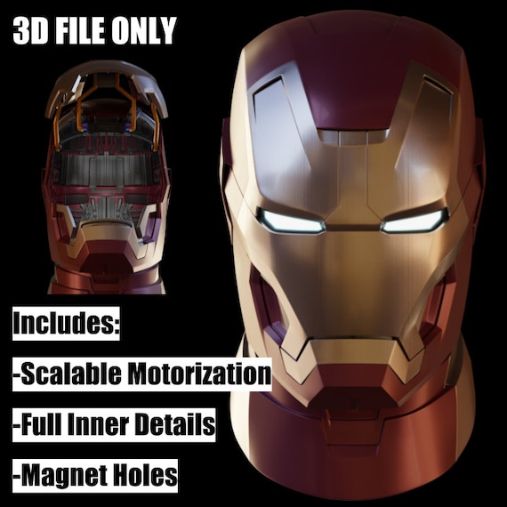 アイアンマンマーク2 マスク アイアンマン ヘルメット、マーク 3 マスク、メタル アフェクト