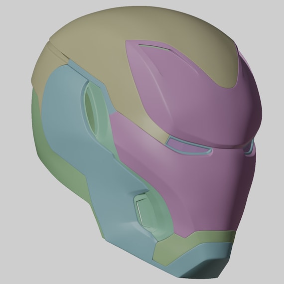 完全に開くアイアンマン マーク 50 ヘルメット 3D プリント可能 完全に開くアイアンマン マーク 50 ヘルメット 3D プリント可能