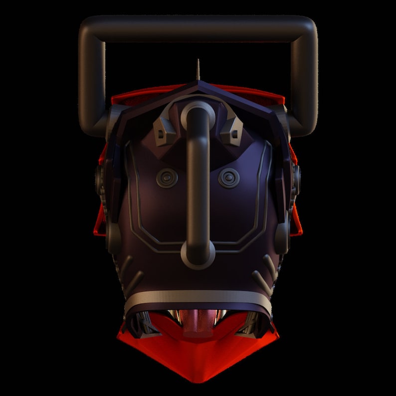Chainsaw Man Helmet 3D Printable Model Etsy