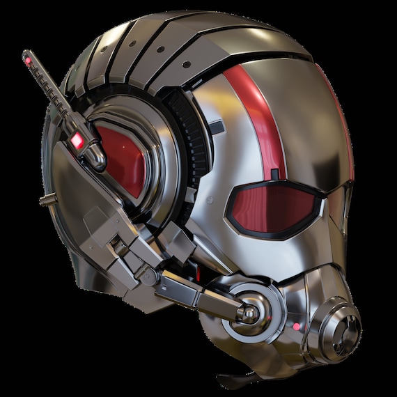 Motorized Ant-man Mk1 Helmet 3D Model 