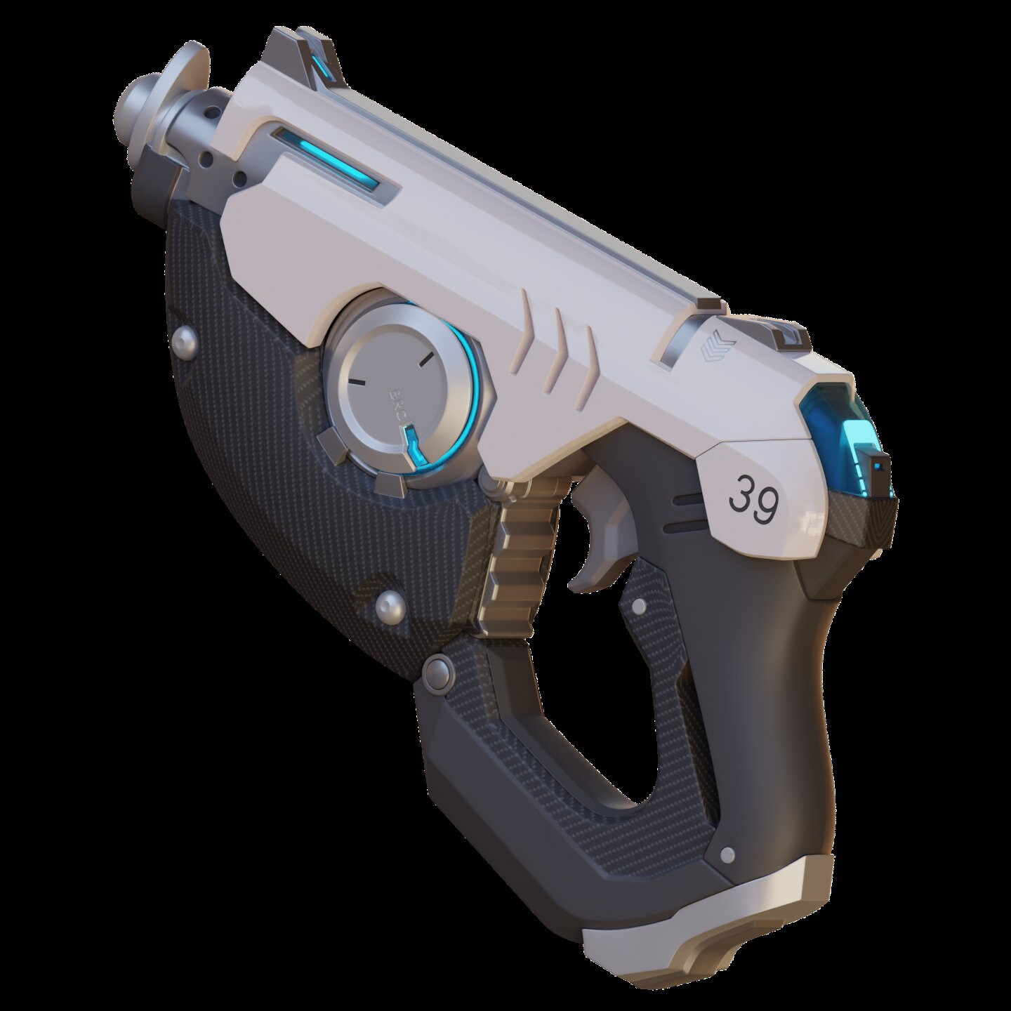 Overwatch 2 Tracer Pulse Pistol Prop 3D Model -  Portugal