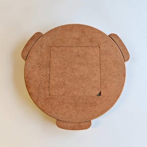 Disco di legno traforato - Ceramica e tornitura