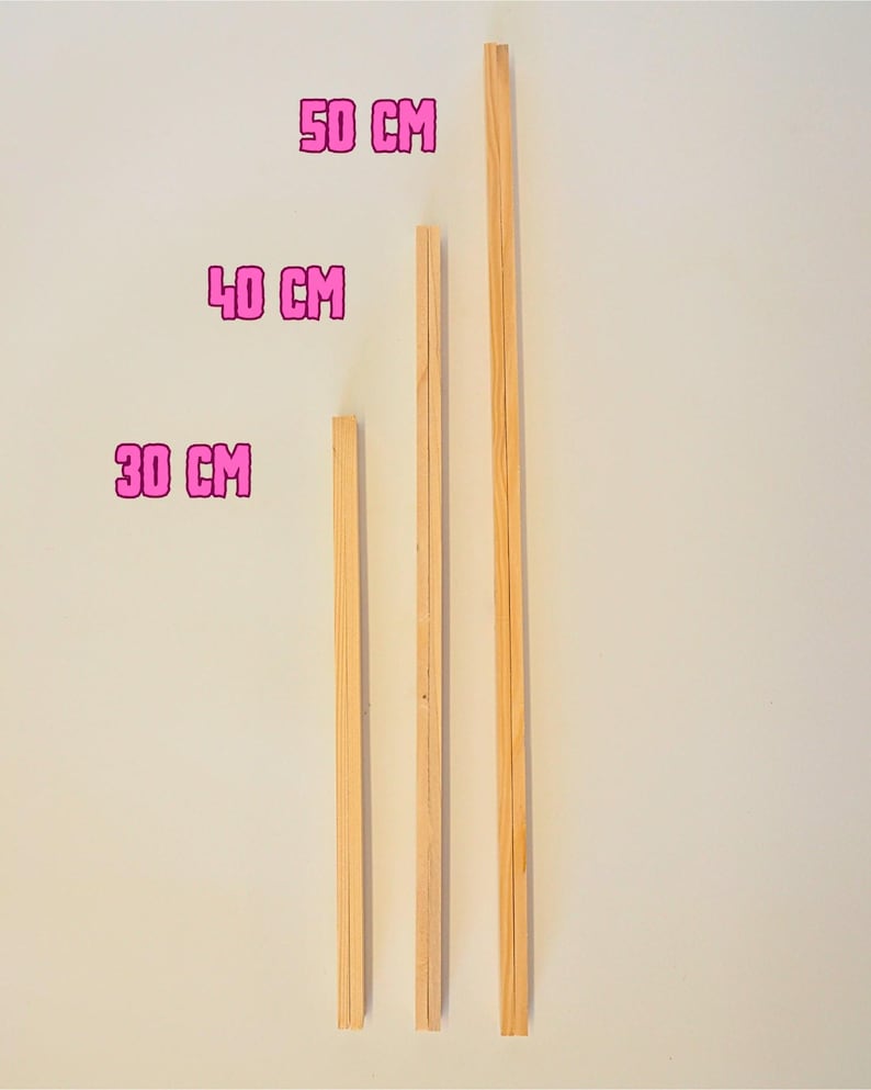 Thickness rods for pottery - Ceramic tools - Clay slabs shaping image 2