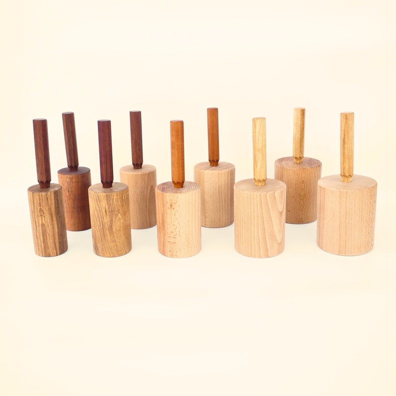 Cup mold from 60 to 100 mm. Wooden pottery tool