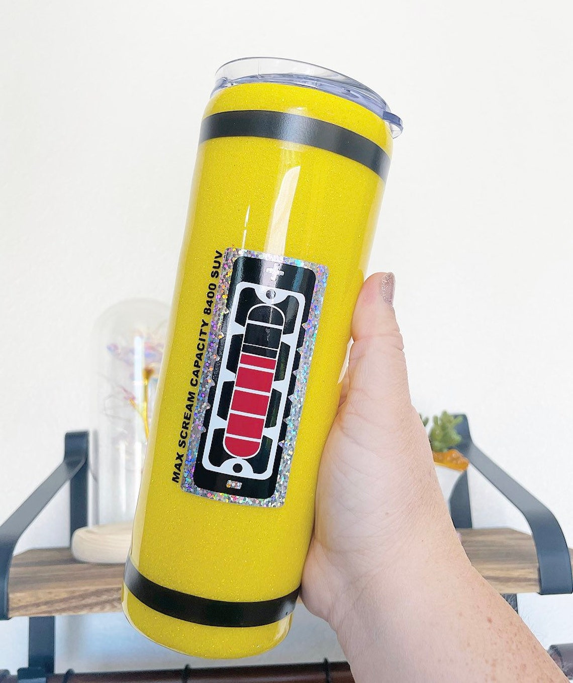 Scream Canister Tumbler/monsters Inc Etsy