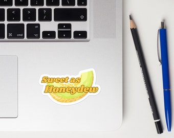 Sweet As Honeydew Hawke and Poppy FBAA Sticker | Spicy Booktok Stickers | From Blood and Ash Stationery and Merch | Bookish Lover Gift Ideas