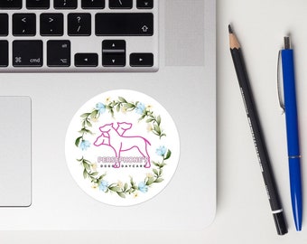 Lore Olympus Persephone's Doggy Daycare Sticker | Lore Olympus Stickers | Greek Mythology Stationary and Art Prints | Cute Vinyl Stickers