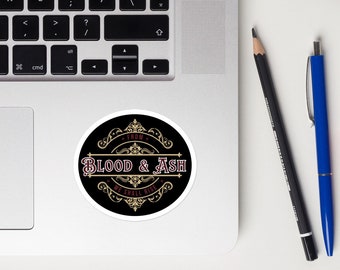 From Blood and Ash We Shall Rise Sticker | From Blood and Ash Stickers | Poppy and Hawke | Booktok Stationary and Merch | FBAA Lover Gifts