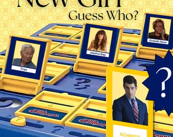 New Girl Guess Who Character Cards, TV Show Game (Digital Download)