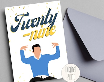 Carte d'anniversaire Schmidt - Twenty-Nine, drôle (téléchargement numérique)