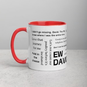 Schitt&#39;s Creek Quote Coffee Mug for Fans of David, Alexis, Moira and Johnny Rose Family Ceramic Mug For Schitts Creek Fan Gift Idea Birthday