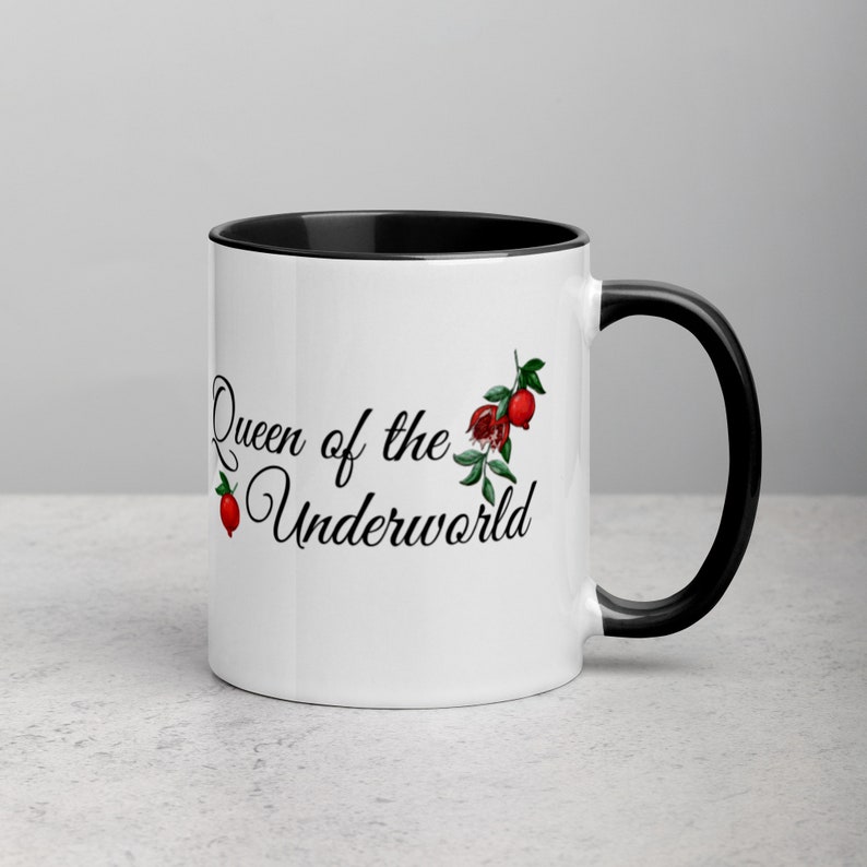 Queen of the Underworld Persephone Ceramic Coffee and Tea Mug greek
