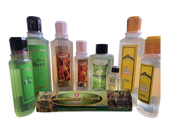 Fragancias espirituales: Santo Miguel, Divina Gracia, Señorita París e Incienso