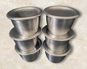 Moimoi and Baking Reusable Aluminum Bowl 6 packs
