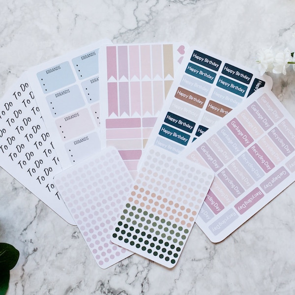 Basic Planner Sticker Package