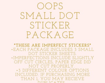 Oops Stickers Bags
