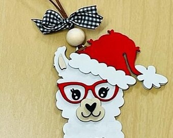 ALPACA CHRISTMAS ORNAMENT| Christmas ornament